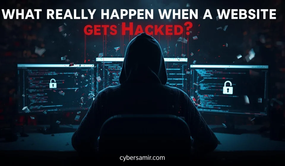 What Hack X What Happens When a Website Gets Hacked? (Step-by-Step) | CyberSamir