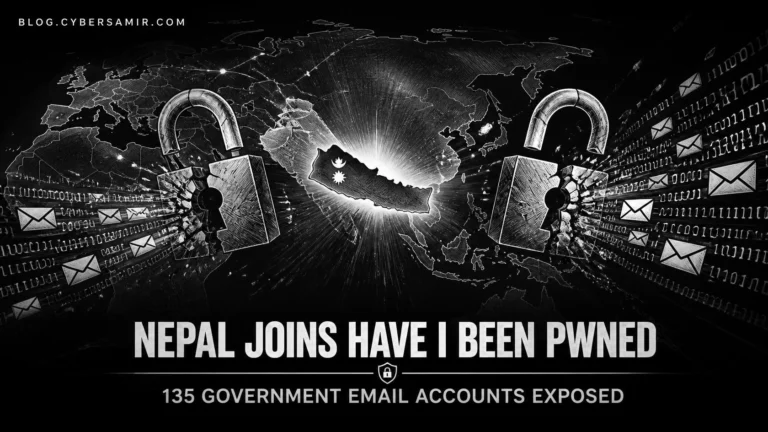 Nepal has officially joined Have I Been pwned