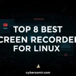 Screen Recorder for Linux featured in a futuristic blog header showing recording UI elements, code background, and software icons for 2026