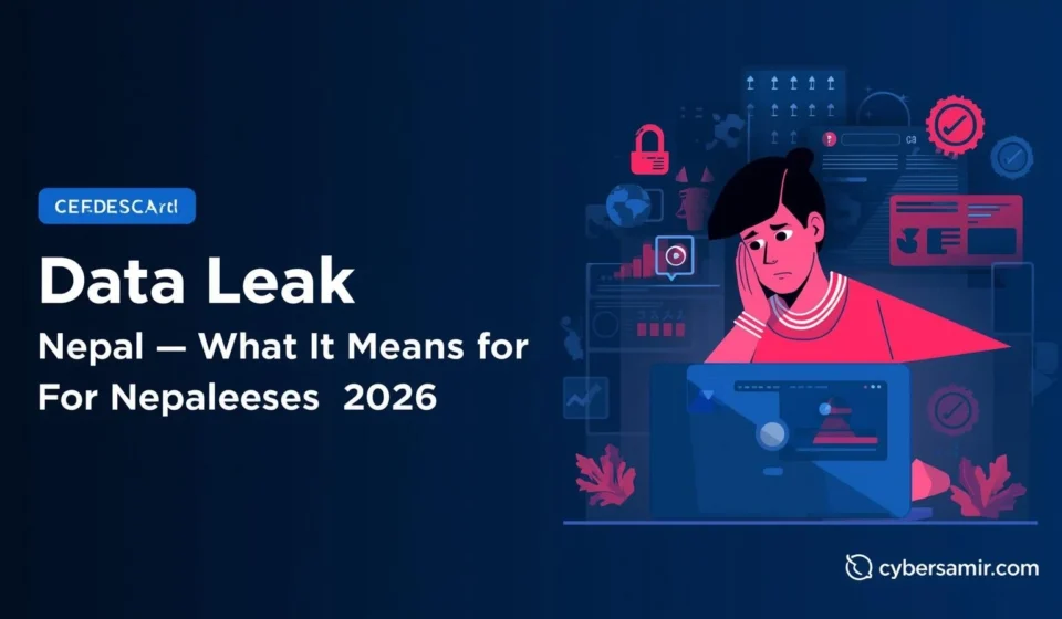 data leak Nepal – recent Nepal Police and MoEST data breaches affecting Nepalese users 2026