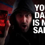 Data privacy Nepal warning showing data leak and cyber threat