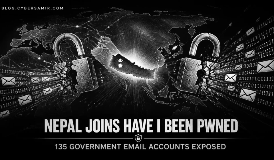 Nepal has officially joined Have I Been pwned